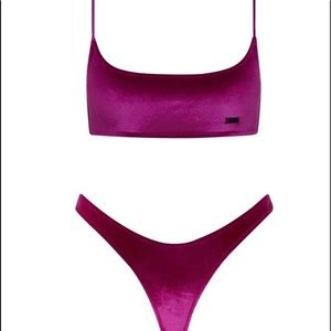 ISO Triangl Serra Bikini Plum Purple